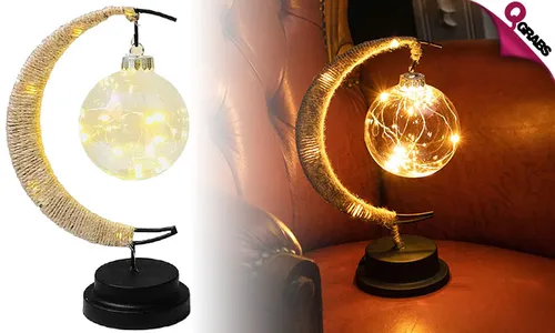 Ramadan Crescent Moon LED Lamp!